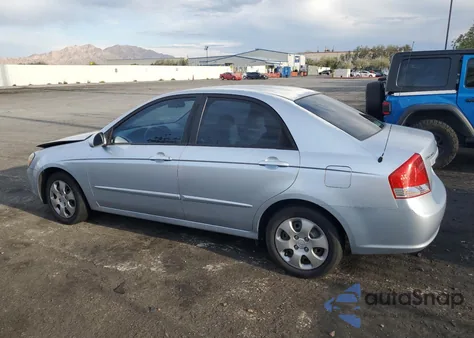 2008 Kia Spectra Ex z USA, uszkodzony, nr VIN KNAFE121585543010
